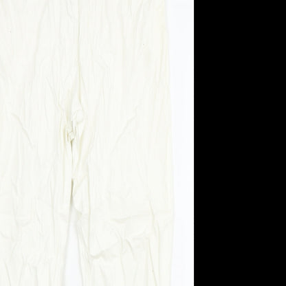 JDV Womens White  Denim Straight Jeans Size 14 L26 in