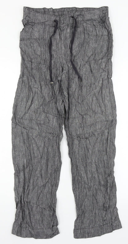 George Womens Grey   Trousers  Size 10 L26 in