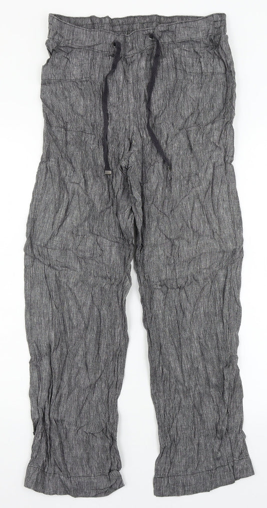 George Womens Grey   Trousers  Size 10 L26 in