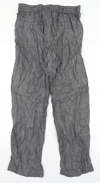 George Womens Grey   Trousers  Size 10 L26 in