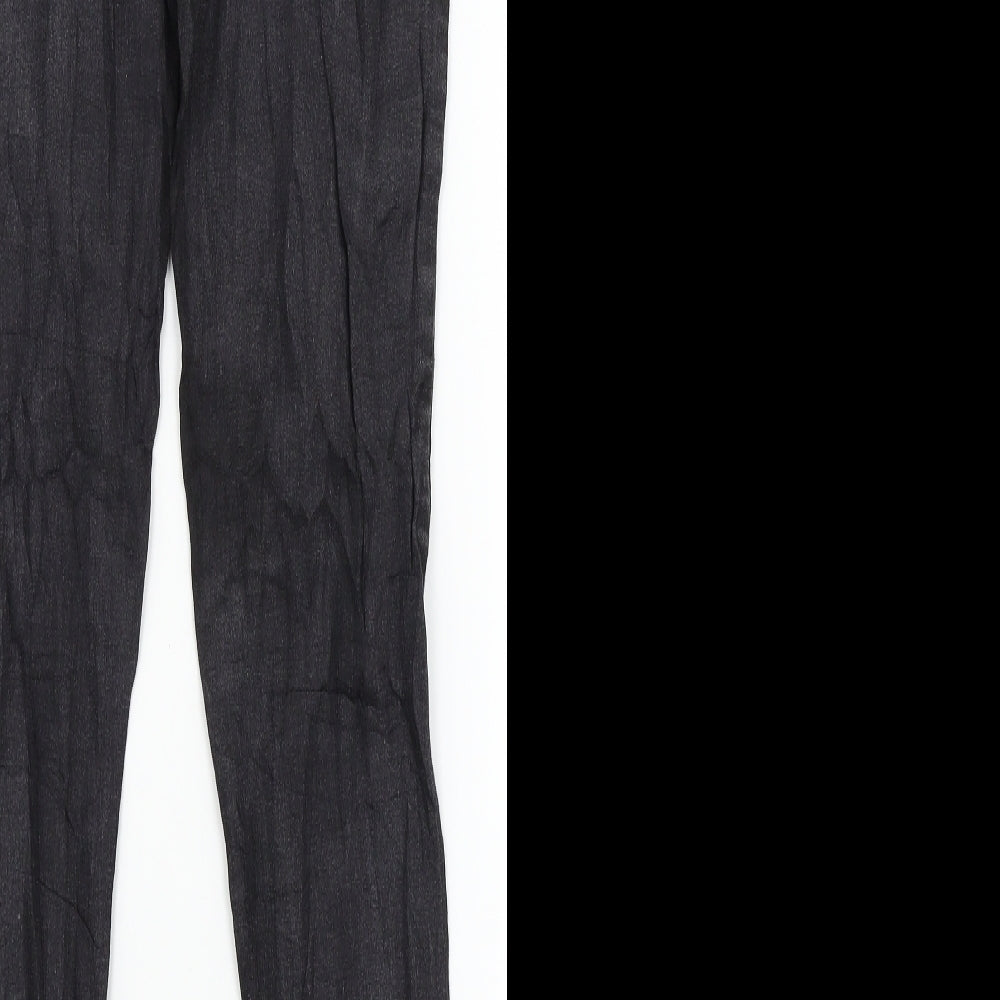 Denim Co. Womens Black  Denim Skinny Jeans Size 12 L29 in