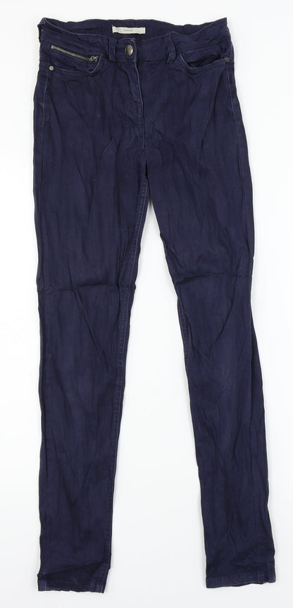 George Womens Blue   Chino Trousers Size 8 L28 in
