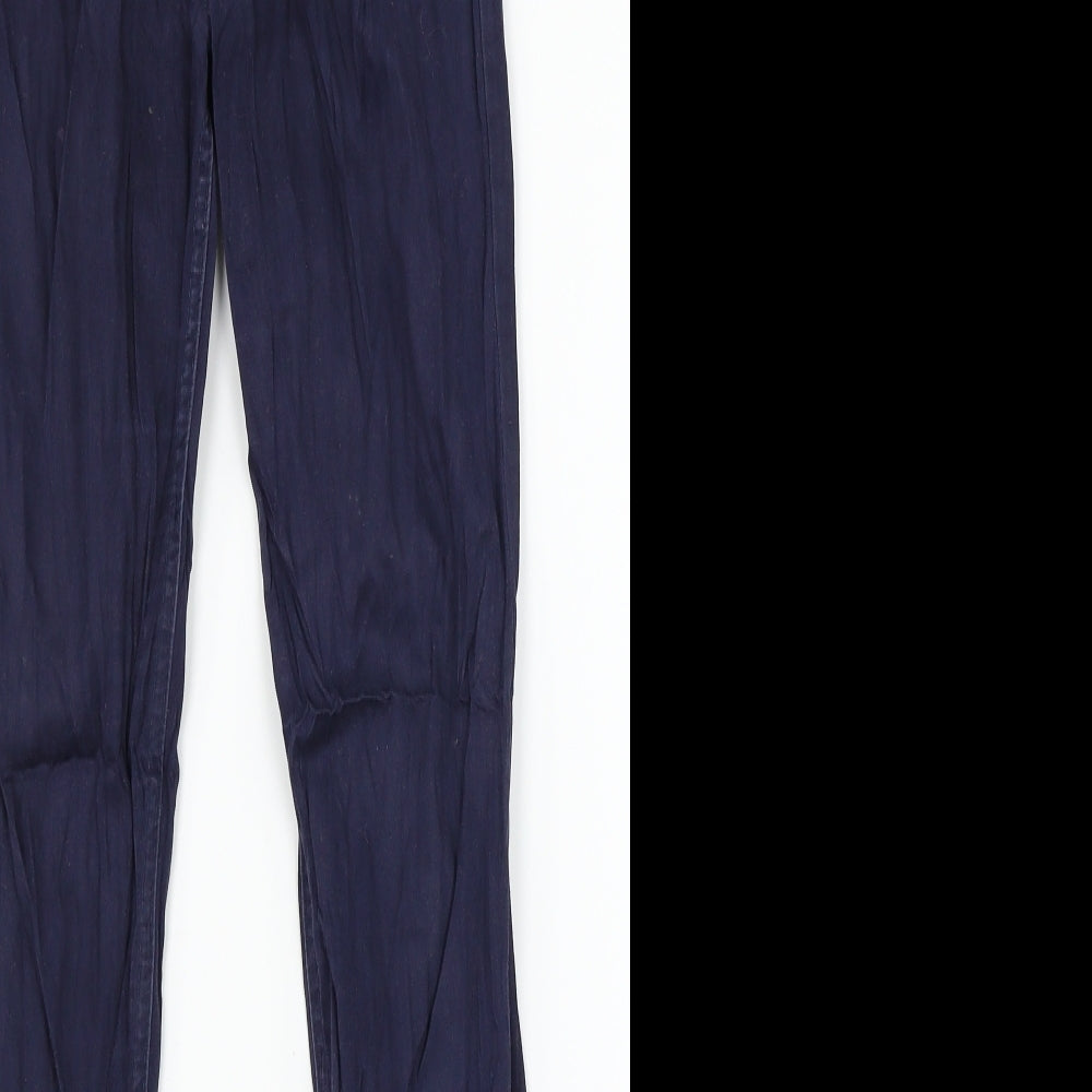 George Womens Blue   Chino Trousers Size 8 L28 in