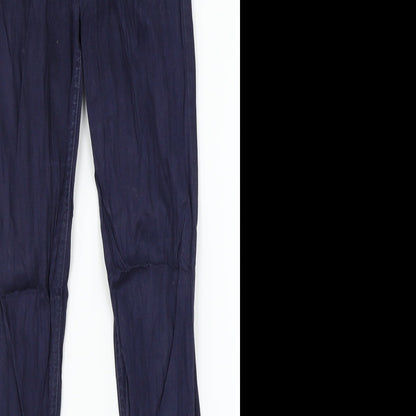 George Womens Blue   Chino Trousers Size 8 L28 in