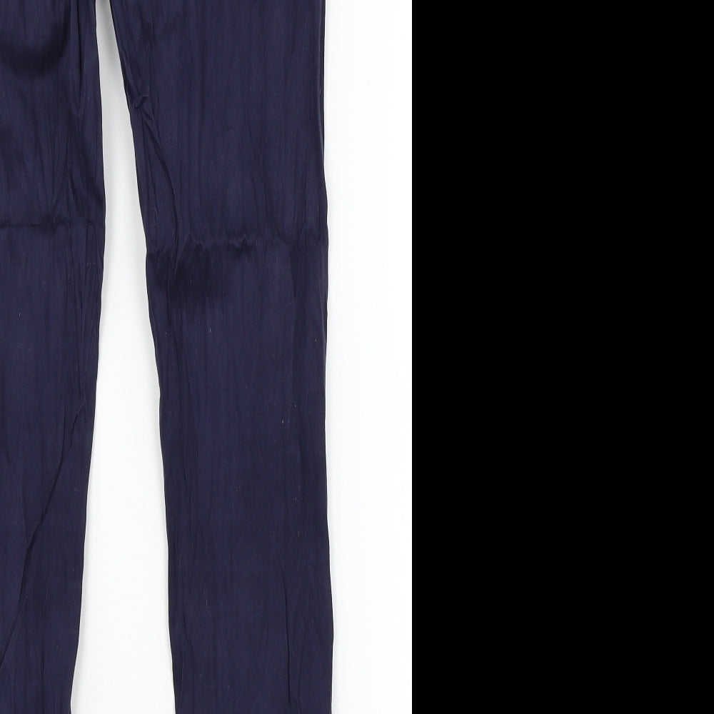 George Womens Blue   Chino Trousers Size 8 L28 in