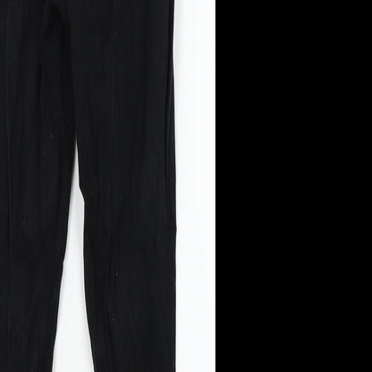 Womens UK Size 10 Marks & Spencer Regular Fit  Black Trousers