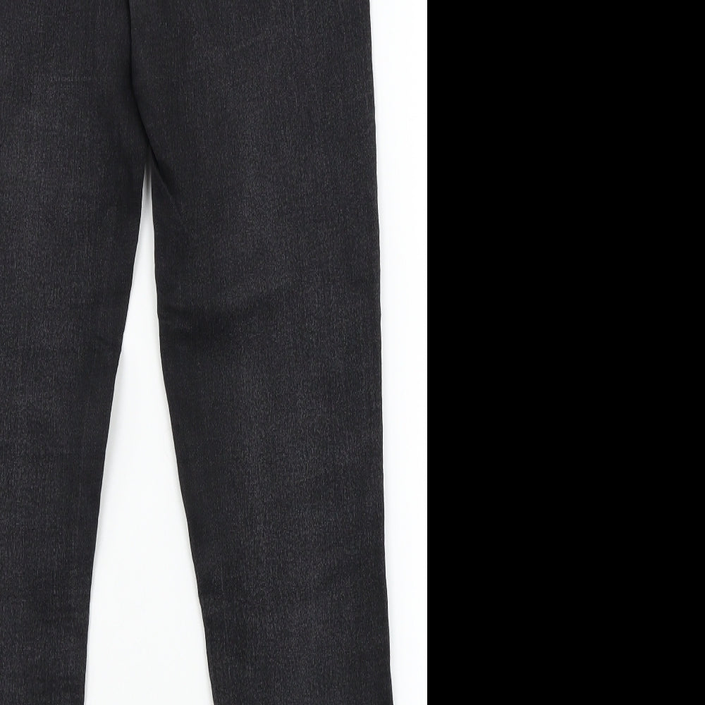 Lyla Womens Black  Denim Straight Jeans Size 8 L26 in