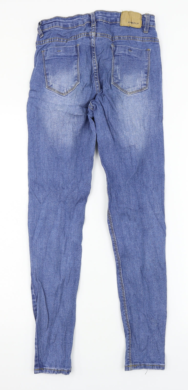 Firefly Womens Blue  Denim Skinny Jeans Size M L27 in