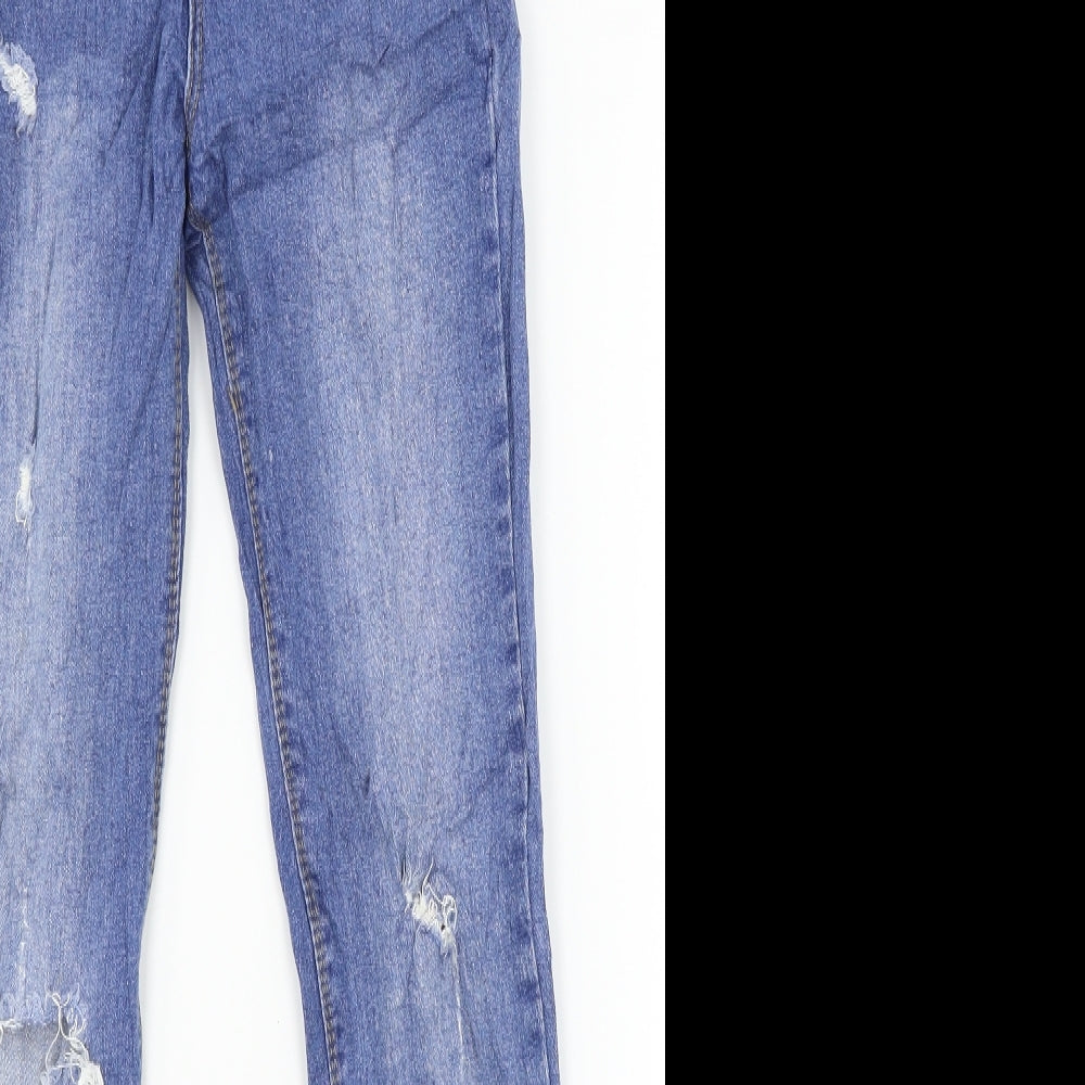 Firefly Womens Blue  Denim Skinny Jeans Size M L27 in