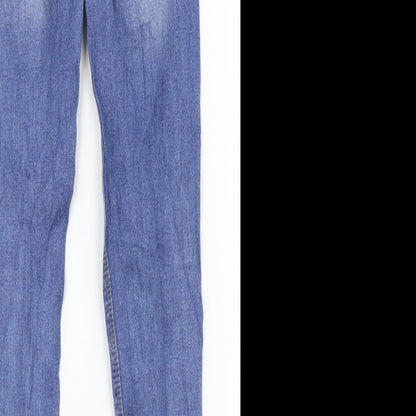 Firefly Womens Blue  Denim Skinny Jeans Size M L27 in