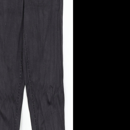 Jane Womens Black  Denim Jegging Jeans Size M L28 in - Fake pockets