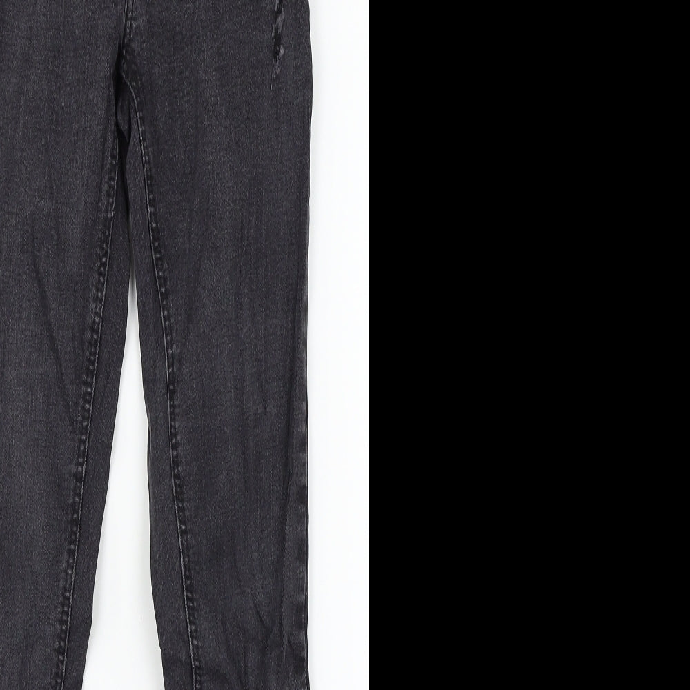 Denim Co Womens Black  Denim Skinny Jeans Size 8 L27 in