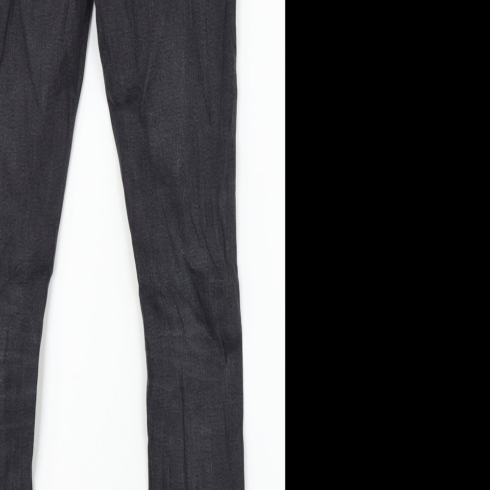 Denim Co Womens Black  Denim Skinny Jeans Size 8 L27 in