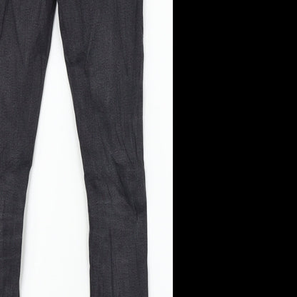 Denim Co Womens Black  Denim Skinny Jeans Size 8 L27 in