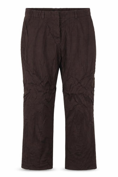 Womens UK Size 14 F&F Regular Fit  Brown Trousers