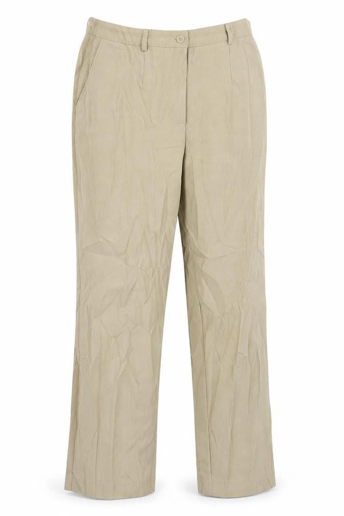 Womens UK Size 14 Daxon Regular Fit  Beige Trousers