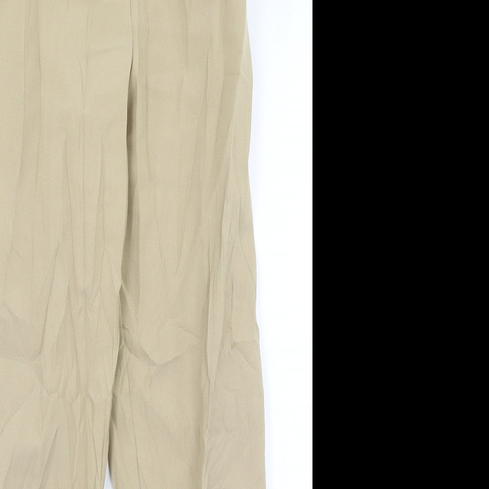 Daxon Womens Beige   Trousers  Size 14 L27 in