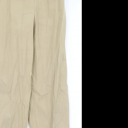 Daxon Womens Beige   Trousers  Size 14 L27 in
