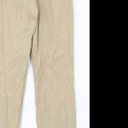 Daxon Womens Beige   Trousers  Size 14 L27 in