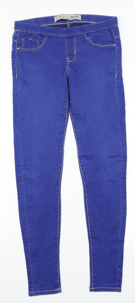 Womens UK Size 6 Denim Co Regular Fit Jegging Blue Jeans