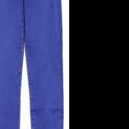 Denim Co Womens Blue  Denim Jegging Jeans Size 6 L28 in