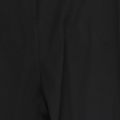 Womens UK Size 20 Label Be Regular Fit Dress Pants Black Trousers