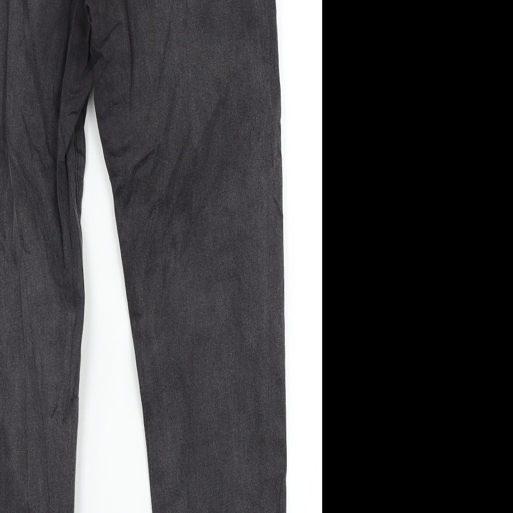 Denim Co. Womens Black  Denim Straight Jeans Size 16 L27 in