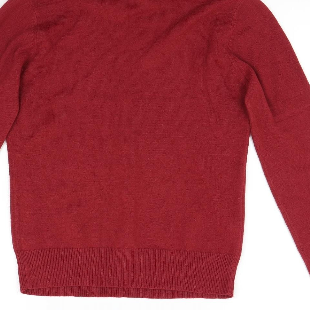 TU Womens Red   Pullover Jumper Size 12