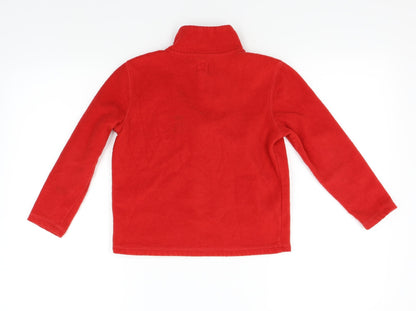 Gap Boys Red   Full Zip Jumper Size S