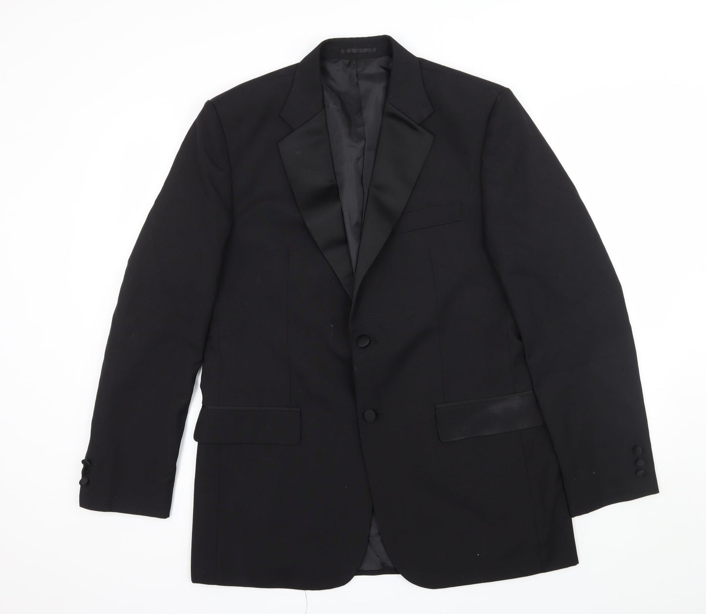F&F Mens Black   Jacket Blazer Size L