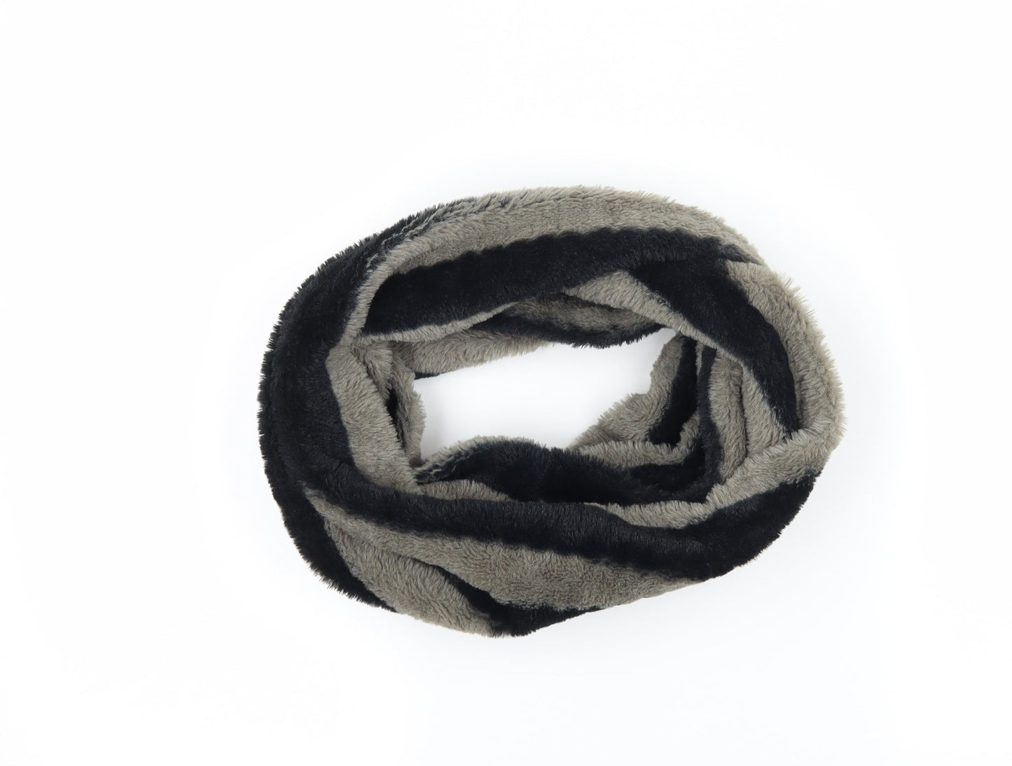 Classic Millinery  Unisex Multicoloured Striped Fleece  Scarf