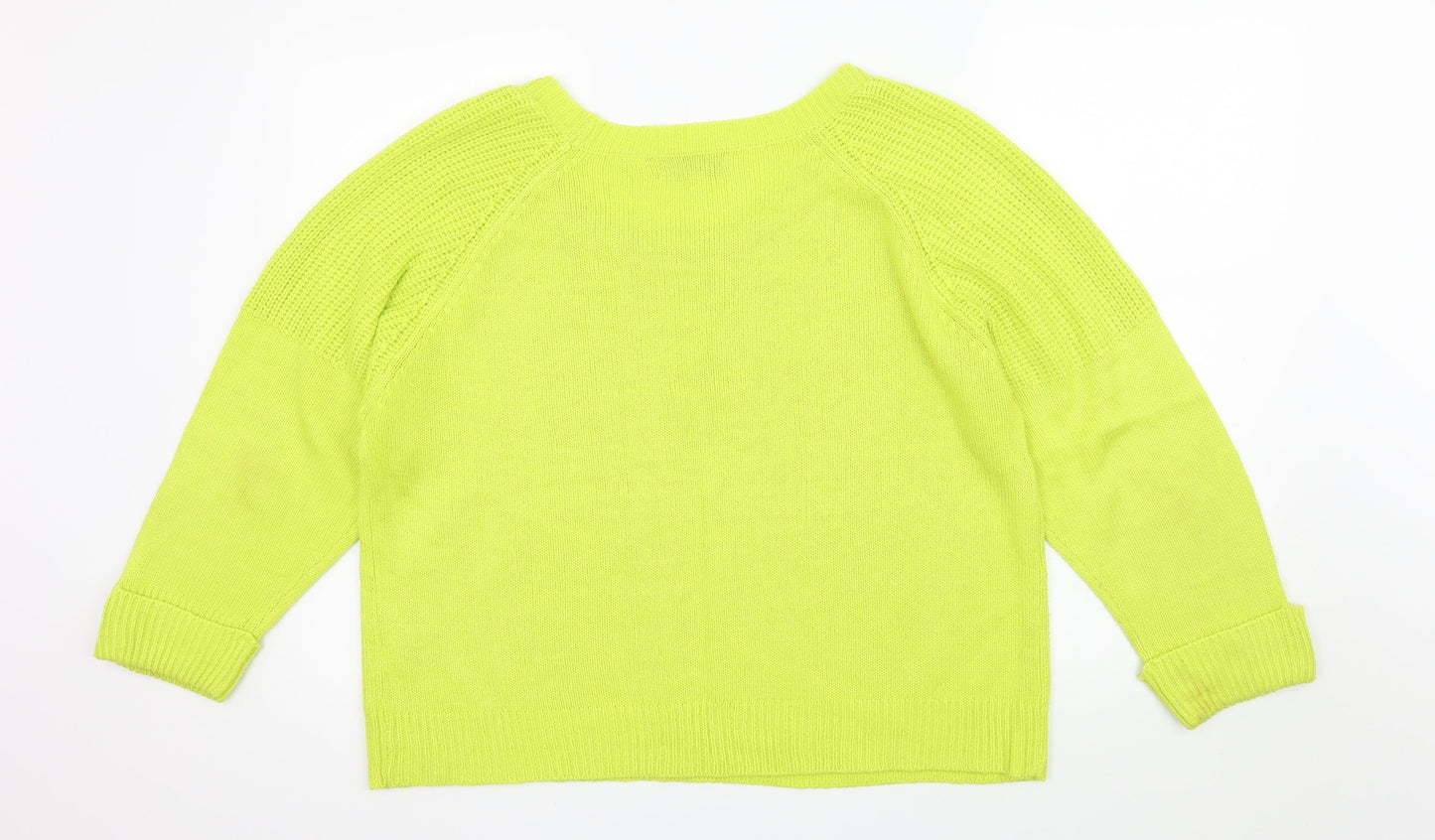Originals Womens Green  Knit Pullover Jumper Size L