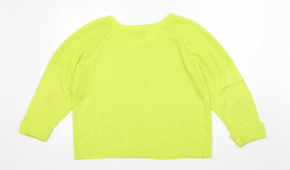 Originals Womens Green  Knit Pullover Jumper Size L
