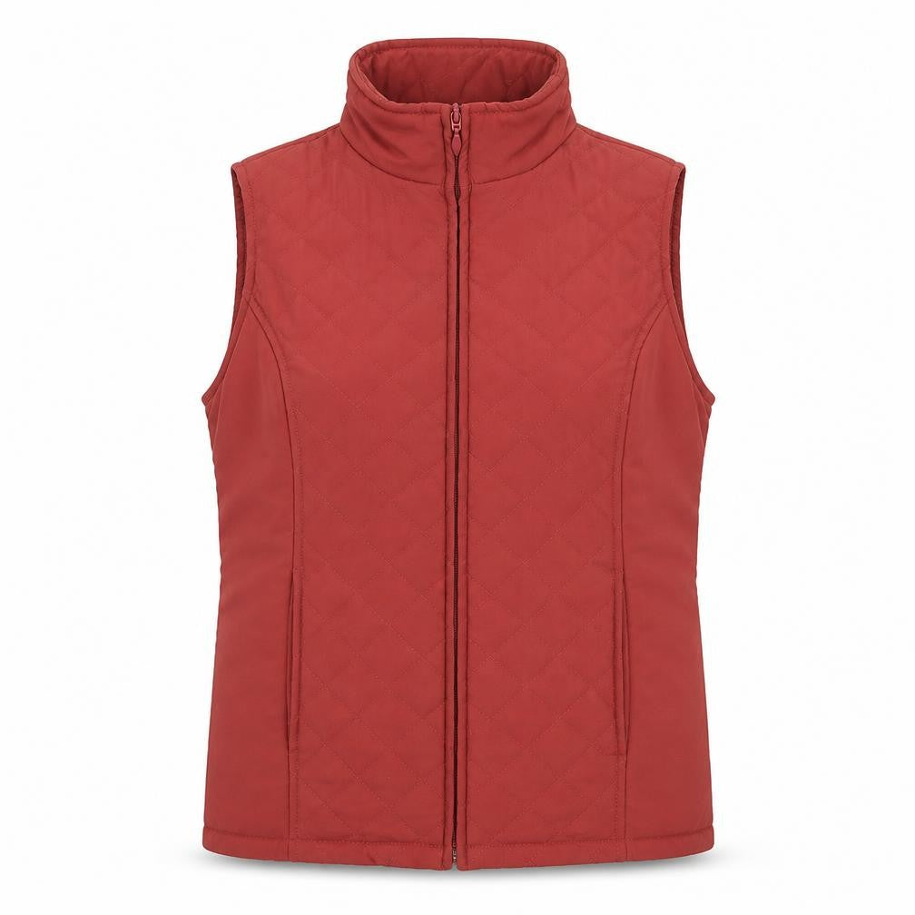 Womens UK Size M EWM Red Gilet