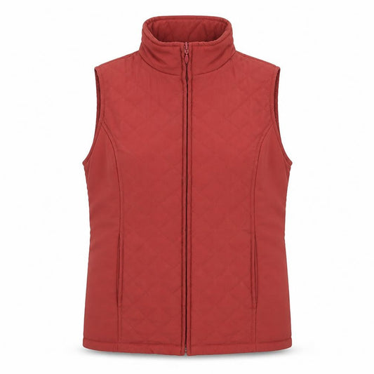 Womens UK Size M EWM Red Gilet