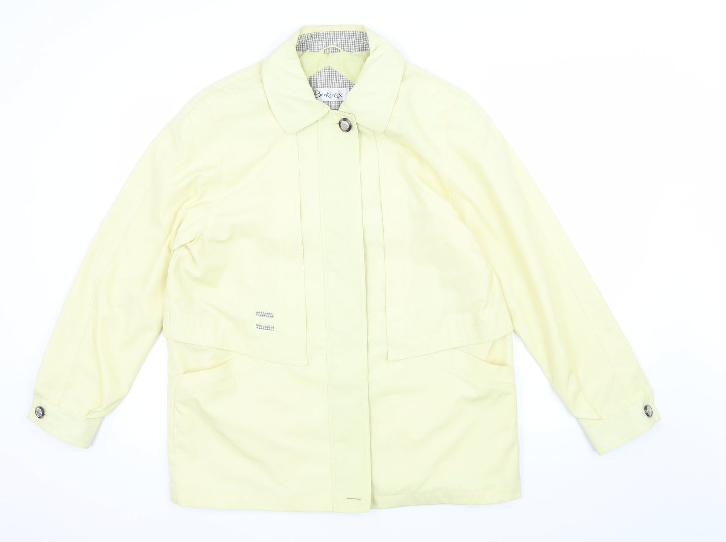 Womens UK Size 10 Berkertex Yellow Jacket