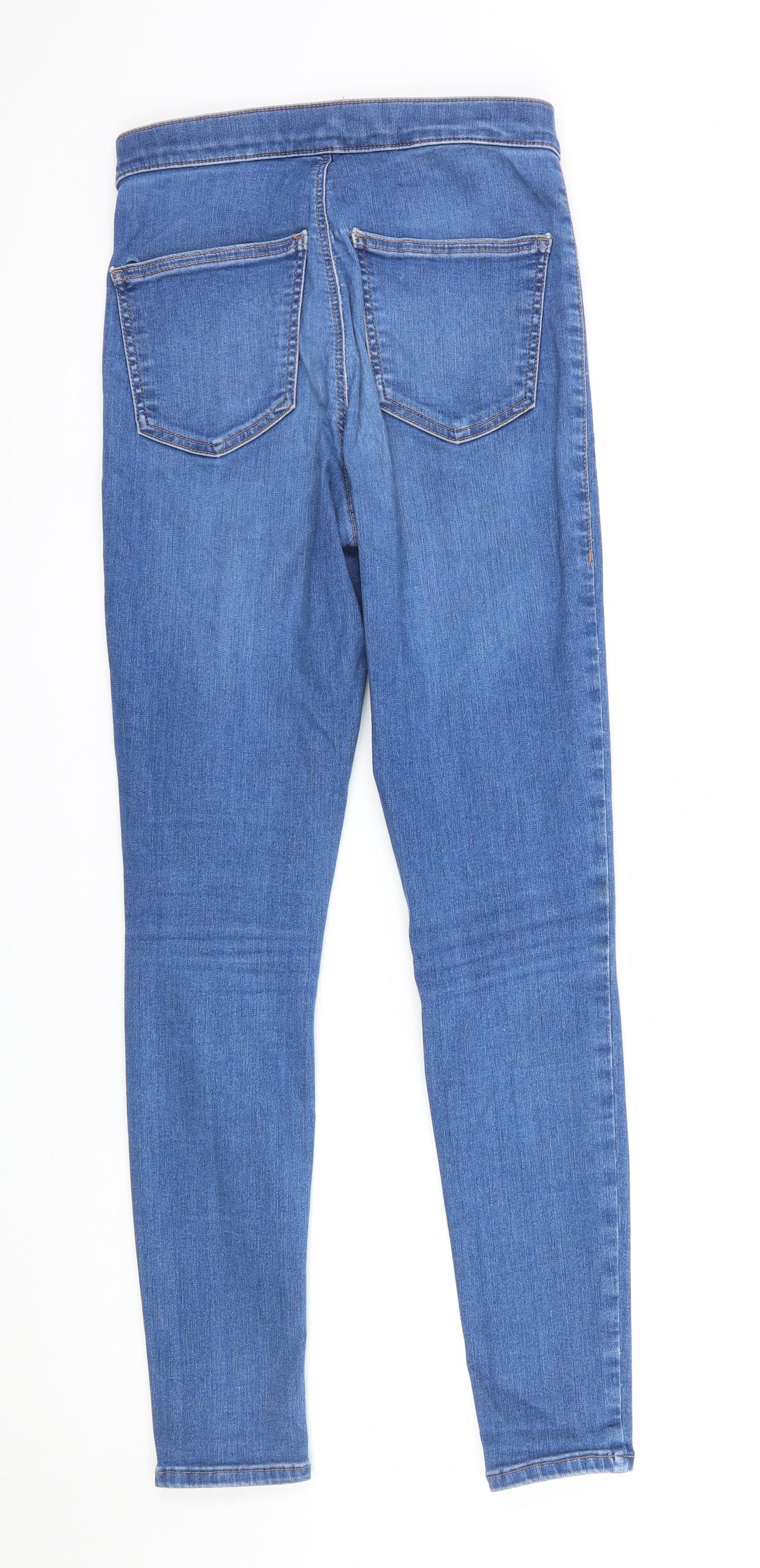 Topshop Womens Blue  Denim Skinny Jeans  L32 in