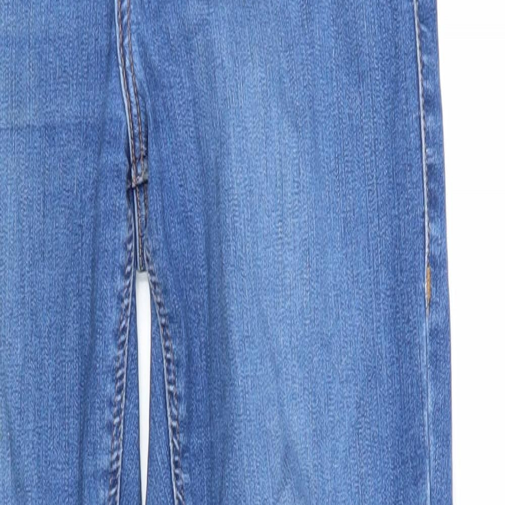 Topshop Womens Blue  Denim Skinny Jeans  L32 in