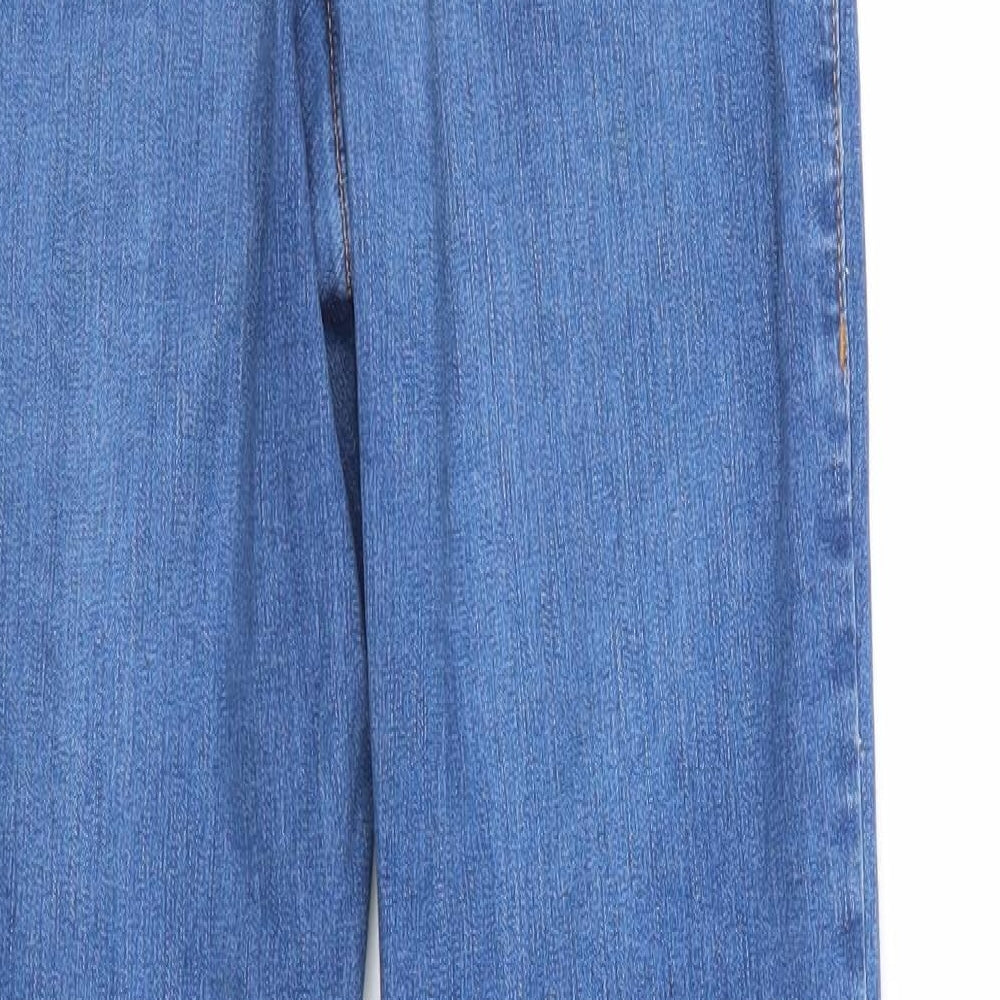 Topshop Womens Blue  Denim Skinny Jeans  L32 in