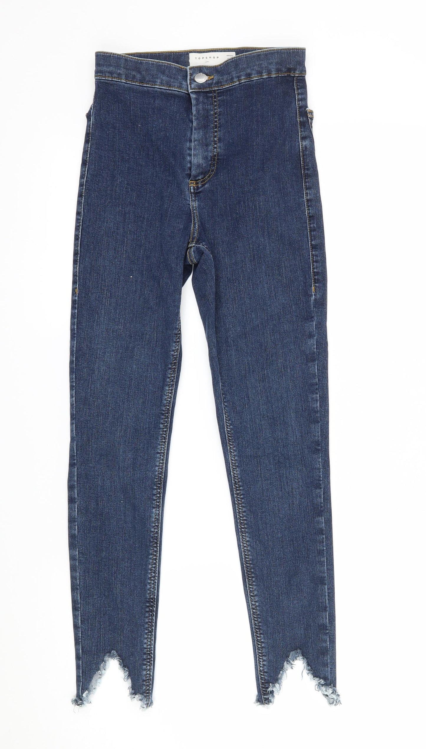 Topshop Womens Blue  Denim Skinny Jeans  L30 in
