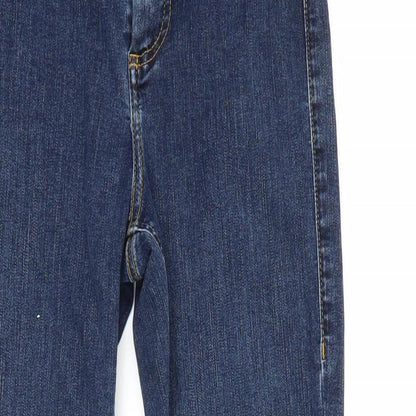 Topshop Womens Blue  Denim Skinny Jeans  L30 in