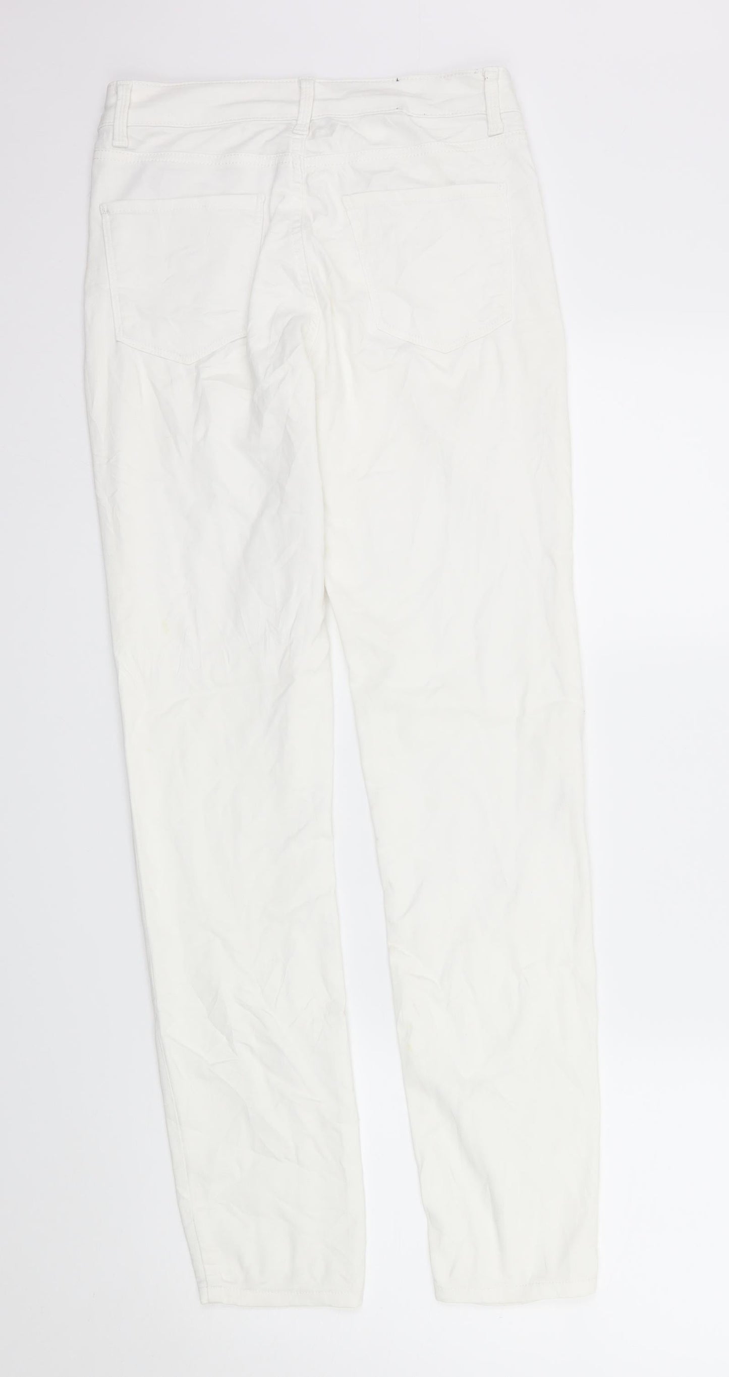 Jorsay Jeans  Womens White  Denim Skinny Jeans Size 8 L30 in