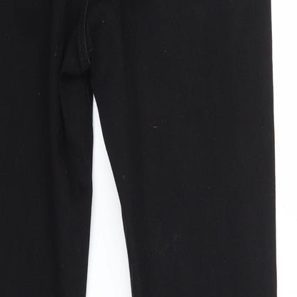 Denim & Co. Womens Black  Denim Skinny Jeans Size 12 L27 in