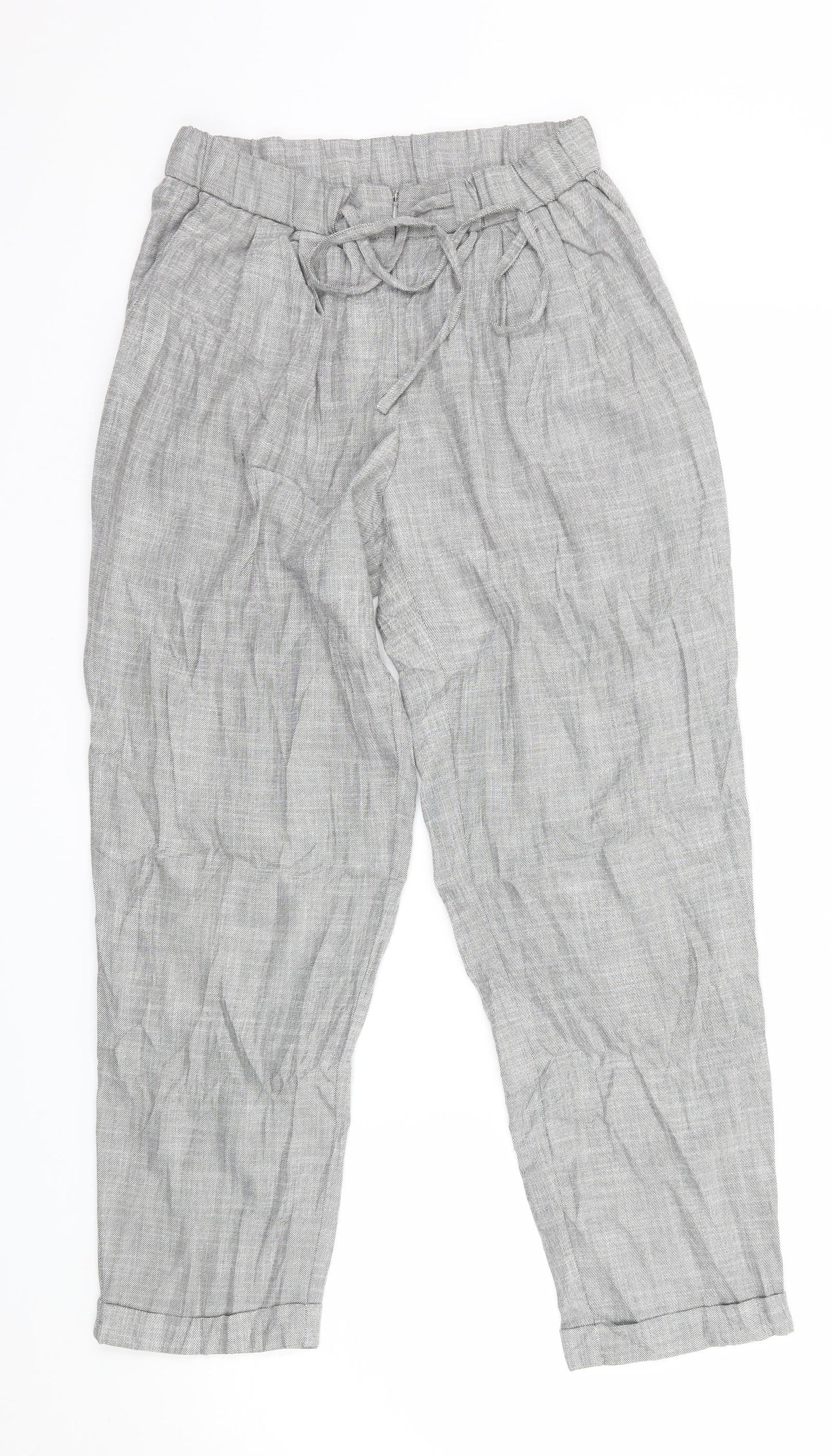 Womens UK Size S Light before Dark Regular Fit Jogger Grey Trousers