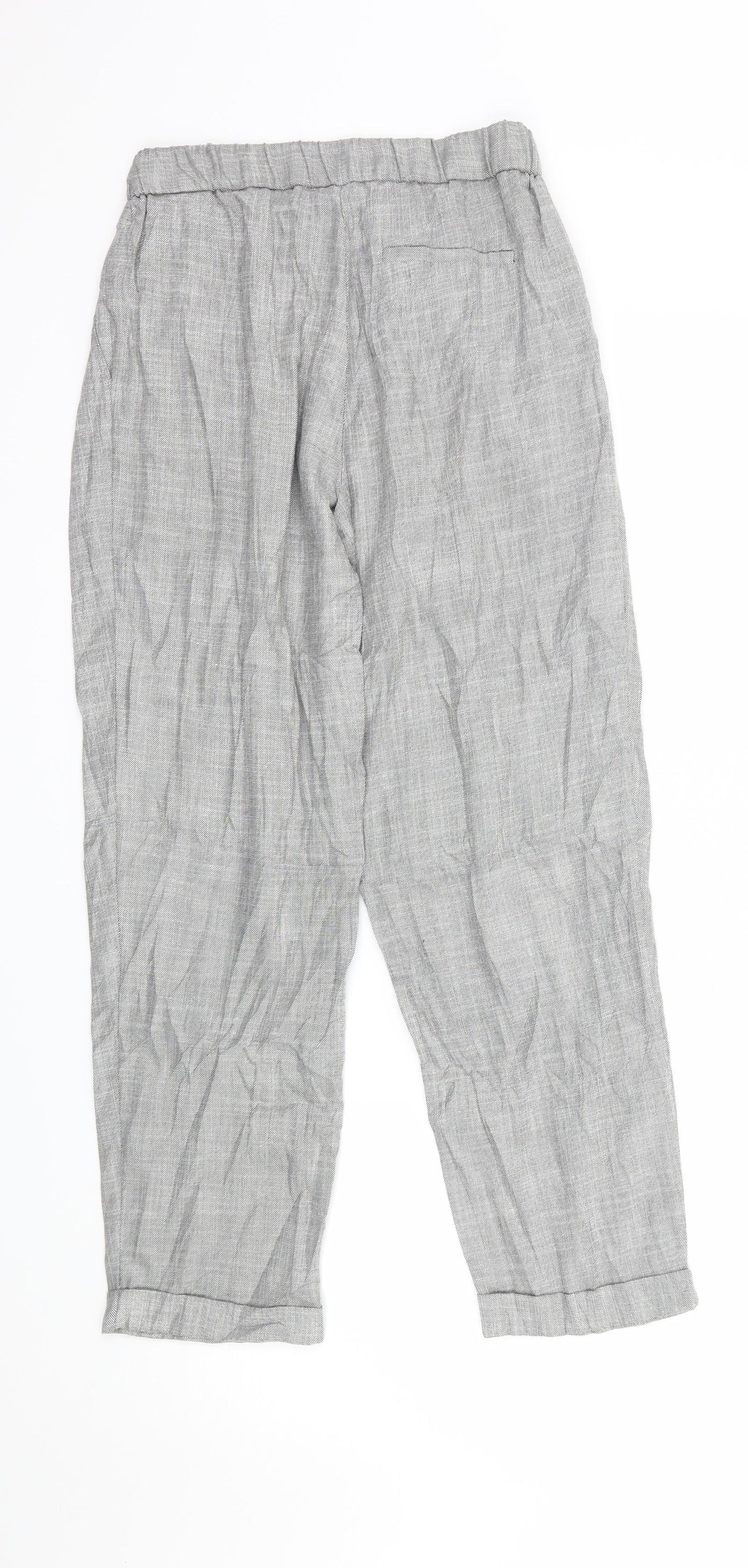 Womens UK Size S Light before Dark Regular Fit Jogger Grey Trousers