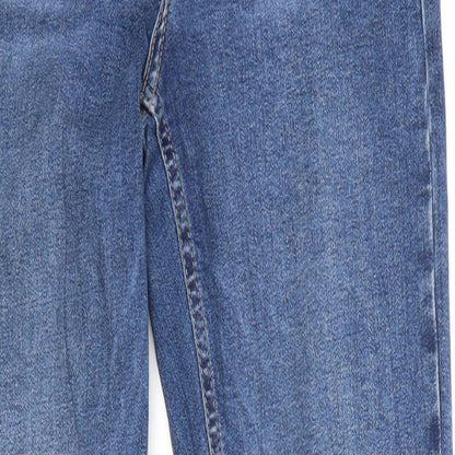 Topshop Womens Blue  Denim Skinny Jeans  L27 in