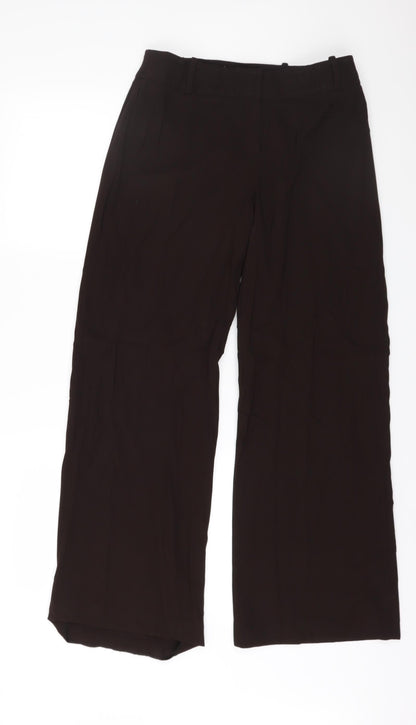 Womens UK Size 10 Wallis Regular Fit  Brown Trousers