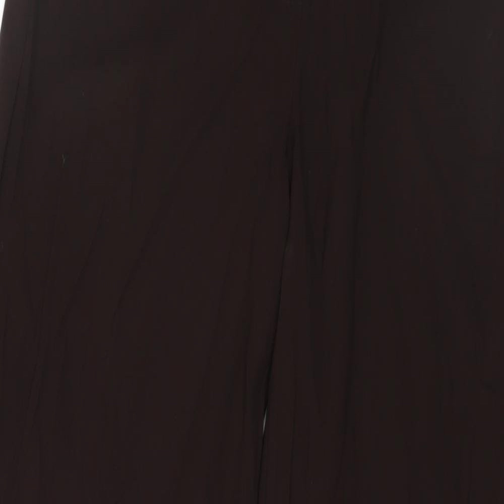 Womens UK Size 10 Wallis Regular Fit  Brown Trousers