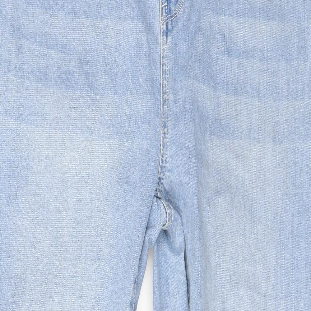 George Womens Blue  Denim Straight Jeans Size 6 L30 in