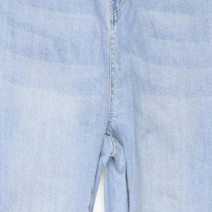 George Womens Blue  Denim Straight Jeans Size 6 L30 in